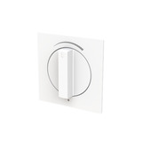 Busch-Jaeger Zentralscheibe Lautstärkepegel 1740 Drehknopf 03-44M, Abdeckung weiß, Retail