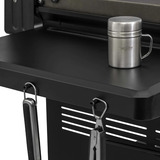 Char-Griller Flat Iron Griddle 4-Brenner, Gasgrill schwarz, Plancha mit 16 kW