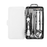 Digitus Feinmechaniker Schraubendreher Set, Bit-Satz schwarz/transparent, 115-teilig