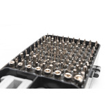 Digitus Feinmechaniker Schraubendreher Set, Bit-Satz schwarz/transparent, 115-teilig