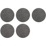 EINHELL Gitter-Schleifblatt-Set für Trockenbauschleifer, Ø 180mm 5-teilig, Körnung 80 und 120, für Wand- und Betonschleifer TE-DW 180
