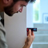 EINHELL Laser-Distanzmesser TC-LD 40 R, Entfernungsmesser schwarz/rot, Abstände von 5 cm - 40 Meter