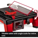 EINHELL Power X-Change Akku-Fliesenschneider TE-TC 18/115 Li - Solo, 18Volt rot/schwarz, ohne Akku und Ladegerät
