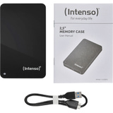 Intenso Memory Case 5 TB, Externe Festplatte schwarz, extern, Micro-USB-B 3.2 Gen 1 (5 Gbit/s)