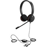 Jabra Evolve 20, Headset schwarz, Microsoft Teams-Version, USB-C und USB-A, Stereo