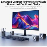 Koorui E2411H, LED-Monitor 60.5 cm (23.8 Zoll), schwarz, FullHD, IPS, HDMI, VGA, 120Hz Panel