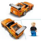 LEGO 77260 Speed Champions The Fast and The Furious Toyota Supra MK4, Konstruktionsspielzeug 