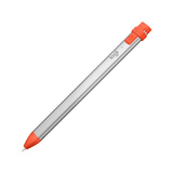 Logitech Crayon, Eingabestift silber/orange, für alle ab 2018 veröffentlichten iPads