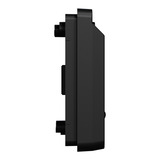 Merten Card Schalter mit Hotelkartenhalter und Beleuchtung, Abdeckung schwarz, Retail