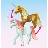 PLAYMOBIL 71841 Magic Unicorns: Sammeleinhorn Himmelsrose mit Fee, Konstruktionsspielzeug 