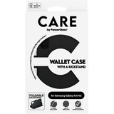 PanzerGlass Wallet Case mit Kickstand, Handyhülle schwarz, Samsung Galaxy A35 5G