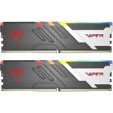 Patriot DIMM 16 GB DDR5-6000 (2x 8 GB) Dual-Kit, Arbeitsspeicher schwarz, PVVR516G600C36K, VIPER VENOM RGB, INTEL XMP, AMD EXPO
