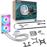 RAIJINTEK Cyclops Lite 240, Wasserkühlung weiß