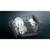 Siemens SN53ES02CE IQ300, Spülmaschine edelstahl (gebürstet)/schwarz, 60 cm, Home Connect