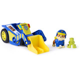 Spin Master Paw Patrol - Search & Rescue: Rubbles Rettungs-Bulldozer mit 2 Figuren, Spielfahrzeug 