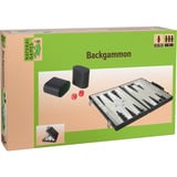 VEDES Backgammon Spiel aus Kunstleder, Spielbrettgröße ca. 47 x 37 cm, Würfelspiel 