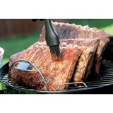 Weber Spare-Rib-Halter 6605, Halterung chrom, 34cm x 20cm