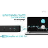 i-tec USB-C Triple Display Docking Station, Dockingstation schwarz