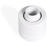 Alphacool Eiszapfen 13/10mm Anschraubtülle G1/4 - White, Verbindung weiß, für weiche Schläuche (PVC, Silikon, Neoprene)