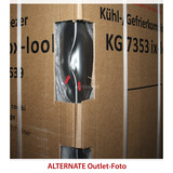 Bomann KG 7353, Kühl-/Gefrierkombination edelstahl