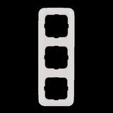 Busch-Jaeger Rahmen dreifach, Designlinie Reflex SI, Unterputzmontage, Kunststoff, glänzend weiß (glänzend), Retail