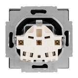 Busch-Jaeger Schutzkontakt Steckdosen-Einsatz anthrazit, Retail