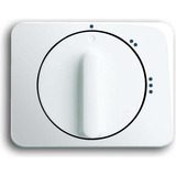 Busch-Jaeger Zentralscheibe stufen Drehschalter glänzend für Dreistufen Drehschalter, Abdeckung weiß (glänzend), Retail