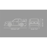 COBI Audi quattro S1 E2, Konstruktionsspielzeug Maßstab 1:35