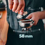 Cecotec Baristeo Intima Siebträgermaschine, Espressomaschine silber/edelstahl, Thermoblock