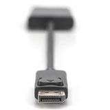 Digitus DisplayPort auf DVI Adapter / Konverter schwarz
