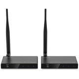 Digitus Wireless Video Extender/Splitter Set HDMI > HDMI, 100 Meter, HDMI Verlängerung schwarz, Sendeeinheit + Empfängereinheit