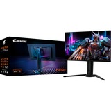 GIGABYTE AORUS FO27Q3, Gaming-Monitor 67.8 cm (27 Zoll), schwarz, QHD, QD-OLED, USB-C, 360Hz Panel