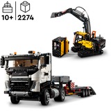 LEGO 42175 Technic Volvo FMX LKW mit EC230 Electric Raupenbagger, Konstruktionsspielzeug 