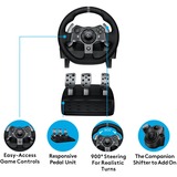 Logitech Gaming G920 Driving Force, Lenkrad schwarz, für Xbox Series X|S, Xbox One, PC