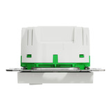 Merten Connected Schutzkontaktsteckdose Typ F mit Smart-Funktion und Ein-/Ausschalter weiß (glänzend), Retail