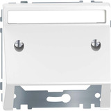 Merten Schrägauslass, Abdeckung weiß, Retail