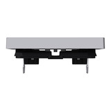 Merten Wippe für Wechselschalter, Kreuzschalter und Taster, einteilige Ausführung, lackiert edelstahl, Retail