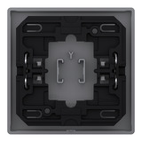 Merten Wippe für Wechselschalter, Kreuzschalter und Taster, einteilige Ausführung, lackiert edelstahl, Retail