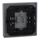 Merten Wippe für Wechselschalter, Kreuzschalter und Taster, einteilige Ausführung, lackiert edelstahl, Retail