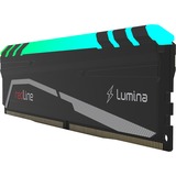 Mushkin DIMM 32 GB DDR4-3600 (2x 16 GB) Dual-Kit, Arbeitsspeicher schwarz, MLA4C360GKKP16GX2, Redline Lumina RGB, INTEL XMP