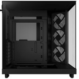 NZXT H6 Flow RGB          , Tower-Gehäuse schwarz, Tempered Glass