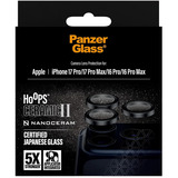 PanzerGlass Hoops Ceramic II, Schutzfolie schwarz, iPhone 17 Pro / 17 Pro Max / 16 Pro / 16 Pro Max