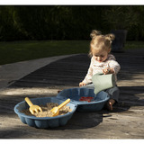 Smoby Life Doppel-Sandspielmuschel, Gartenspielgerät 