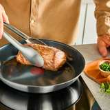Tefal  Pfannen-Set Edelstahl Emotion, 2-teilig schwarz/edelstahl, Ø 28cm, Ø 24cm