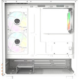 Thermaltake View 270 Plus WS ARGB , Tower-Gehäuse weiß/holz, Tempered Glass x 2, Holz-Struktur