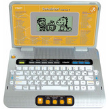VTech Schulstart Laptop E (inkl. Tasche), Lerncomputer gelb/grau