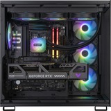 ALTERNATE Gaming-PC Window Edition • RTX 5080 • AMD Ryzen™ 7 9800X3D • 32 GB RAM schwarz/transparent, Windows 11 Home 64-Bit
