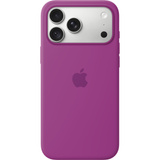 Apple Silikon Case mit MagSafe, Handyhülle magenta, iPhone 18 Pro Max