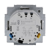 Busch-Jaeger Fehlerstromschutzschalter Unterputzeinsatz 3151 UC-84, Steckdose weiß, Retail