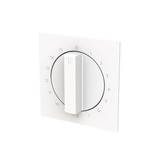 Busch-Jaeger Zentralscheibe mit Aufdruck, Abdeckung weiß, Retail